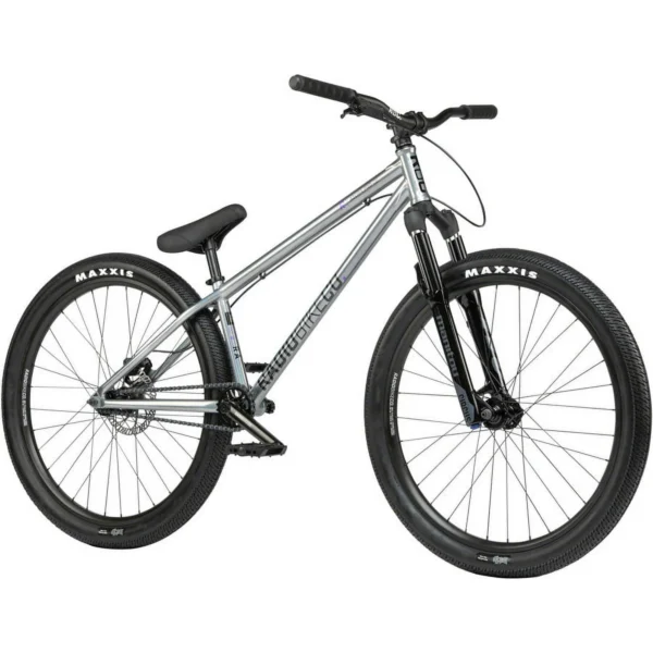 Radio Asura Pro 26" Dirt Jump Bike 22.7" TT Spectral Silver - Image 2