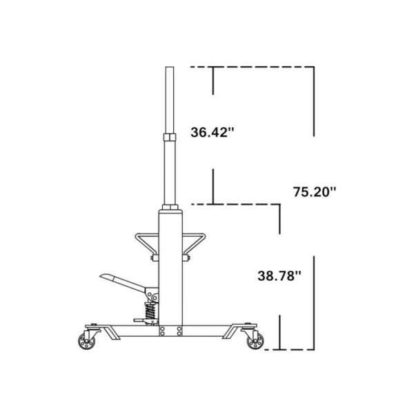 Zinko Telescoping Transmission Jack - Image 2