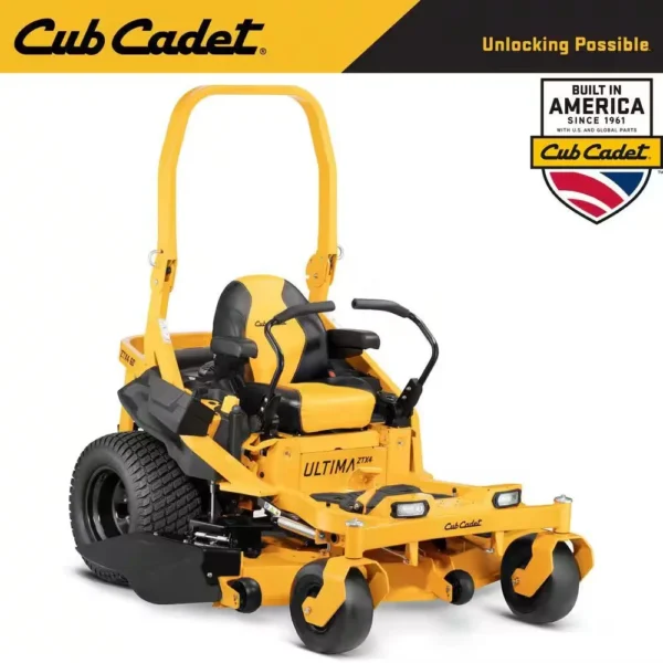 Cub Cadet Ultima ZTX4 60 in. Fabricated Deck 24 HP V-Twin Kohler 7000 Pro Series Engine Zero Turn Mower with Roll Over Protection - Image 3