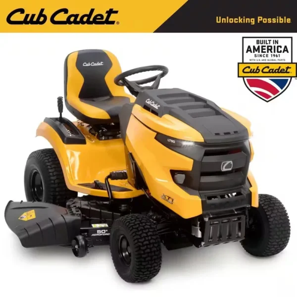 Cub Cadet XT1 Enduro LT 50 in. Fabricated Deck 24 HP V-Twin Kohler 7000 Series Engine Hydrostatic Drive Gas Riding Lawn Tractor - Image 3