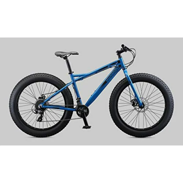 Mongoose Juneau 26-Inch Fat Tire Bike, Slate Grey - Image 5