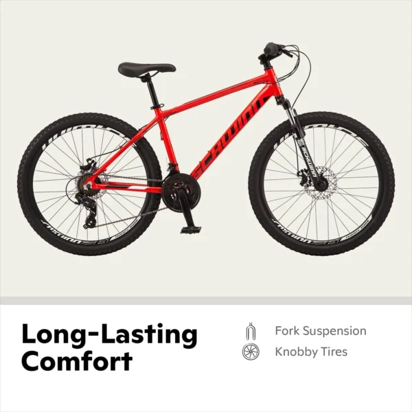 Schwinn High Timber Youth/Adult Mountain Bike for Men and Women - Image 2