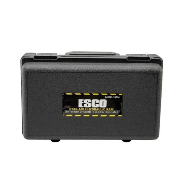 ESCO 10-Ton Hydraulic Stak-Able Ram Kit with 1 Quart Pump - Image 5