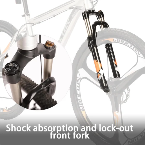 Mountain Bike,Aluminum Mens Bikes 21 Speed Bicycle 29"" Wheels for Adult Womens - Image 3
