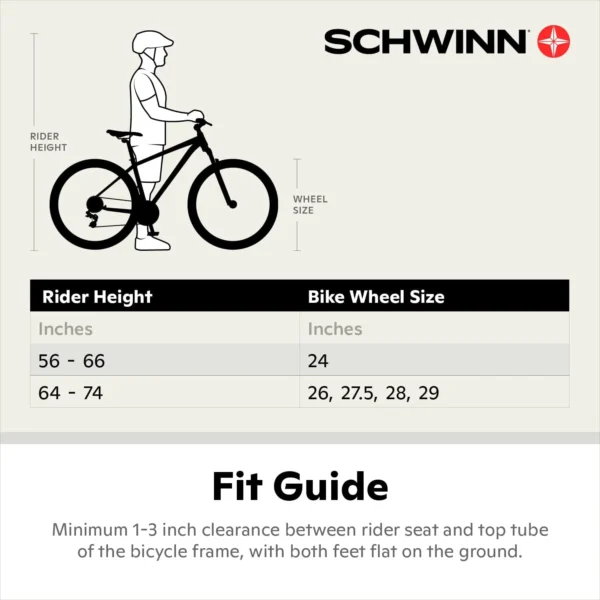 Schwinn High Timber Youth/Adult Mountain Bike for Men and Women - Image 3