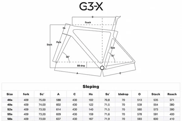 Colnago G3-X Shimano GRX 820 2x12 Gravel Bike - Image 6