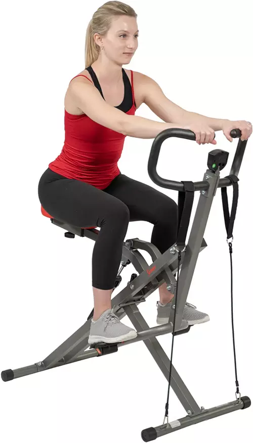 Sunny Health & Fitness Row-N-Ride PRO Trainer - Image 2
