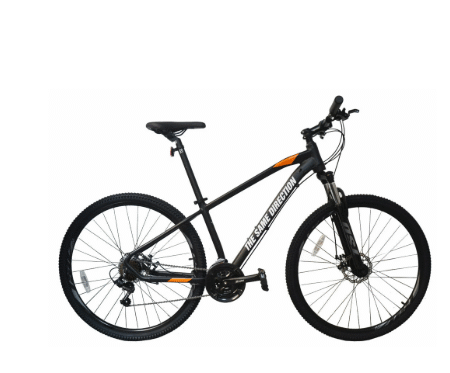 TSDBicycles Adults 29'' Mountain Bikes, Black/Orange