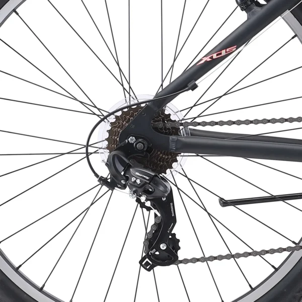 XDS Traveler, 21sp, 26", Aluminum Mountain Bike, Unisex, Matt Black - Image 4
