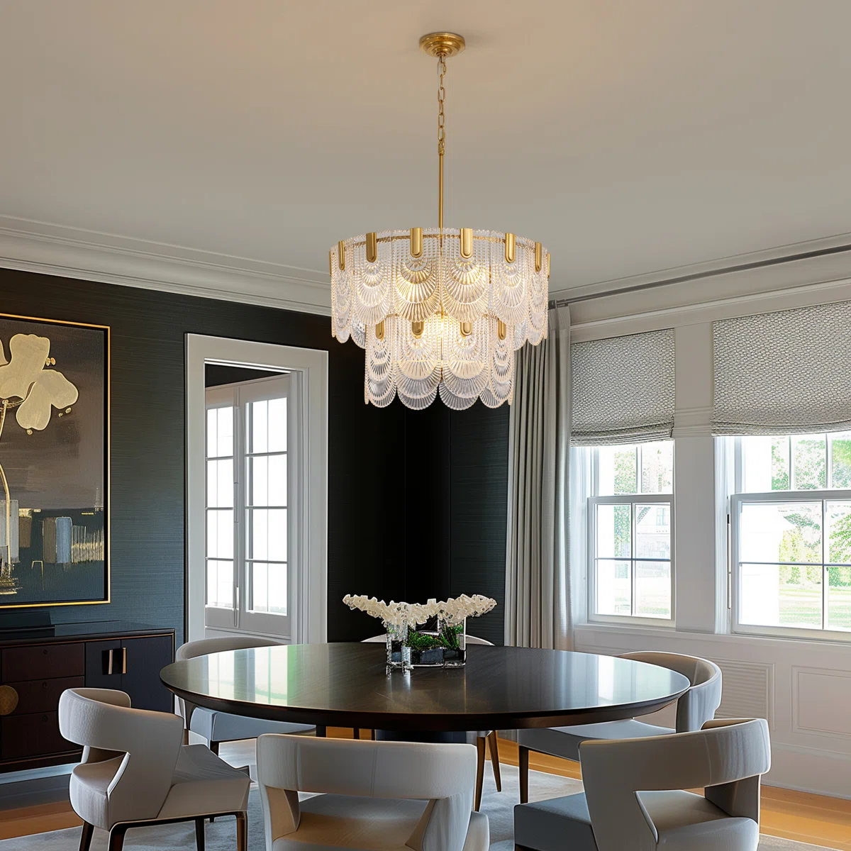 36.2" Wide Upholstered Swivel Accent Armchair - Image 2