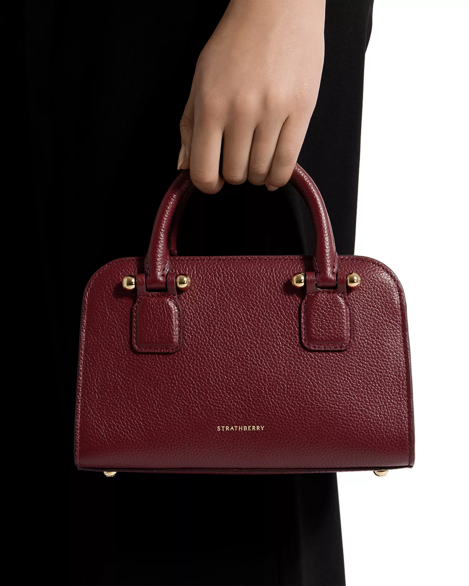 Strathberry Georgia Leather Mini Tote - Image 3