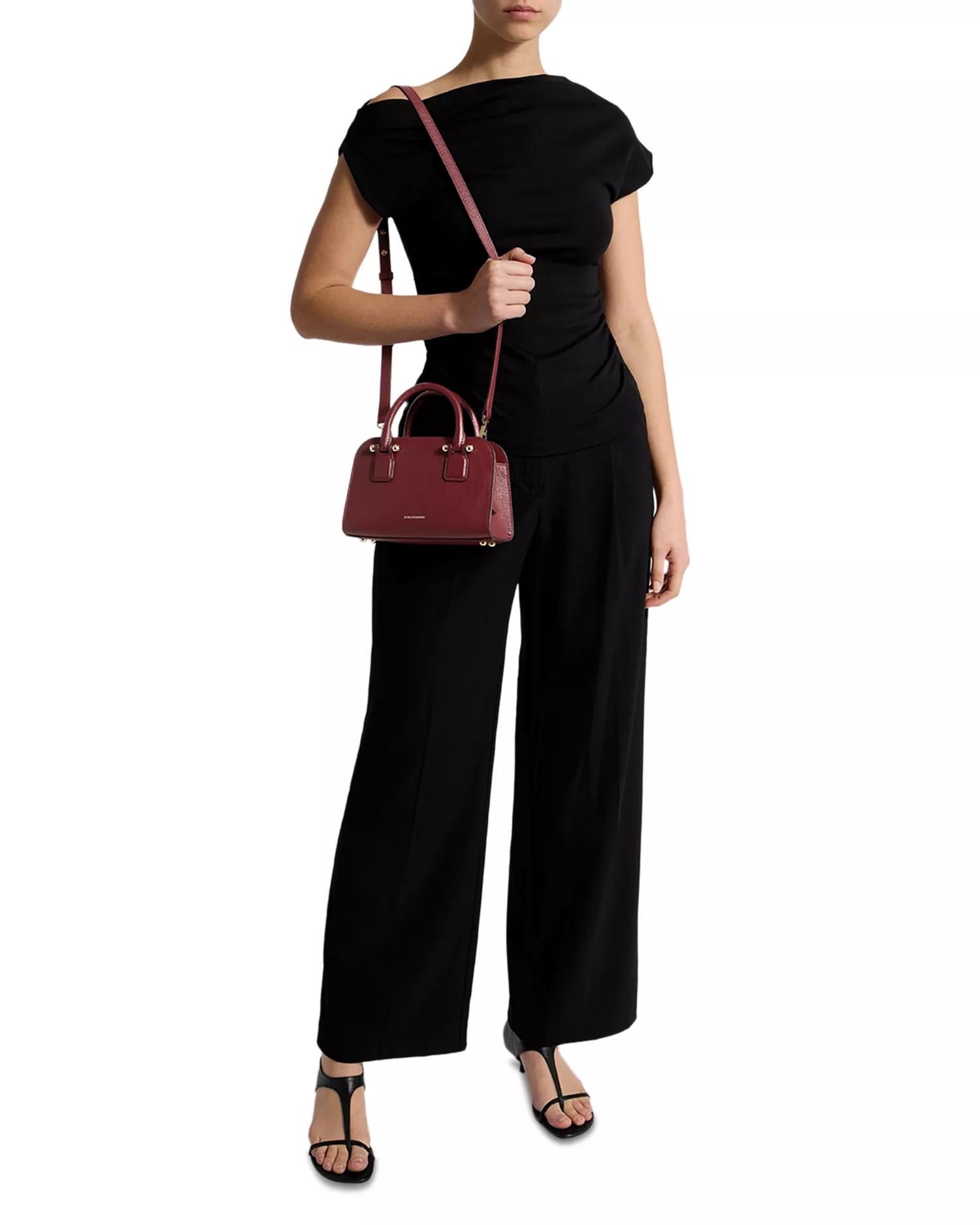 Strathberry Georgia Leather Mini Tote - Image 4