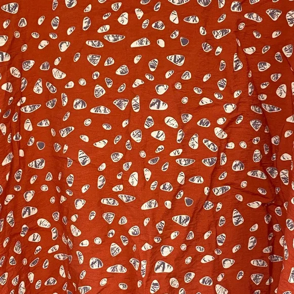 Flaunt Boutique Rust Pebble Blouse - Image 6